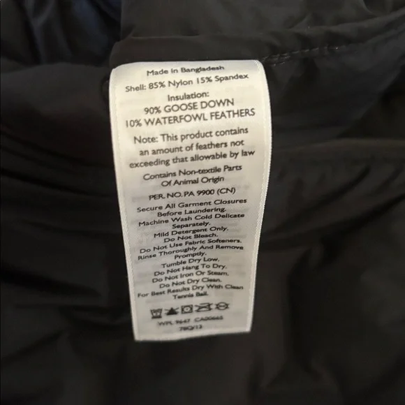 Eddie Bauer Men’s Black EB800 Down Jacket Like New Medium Ascent - Picture 9 of 12